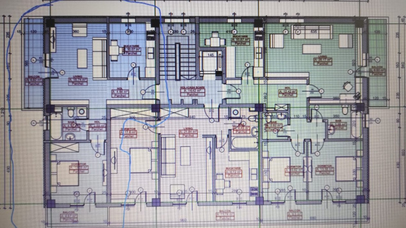 Apartament 2 camere decomandat,bloc nou,Pacurari.