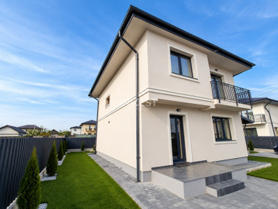 Casă individuală, 4 camere, 2 băi, beci — Valea Lupului, Iași | Finalizată