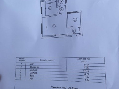 Dispecer Tatarasi-2 camere-etaj intermediar-bloc fara risc