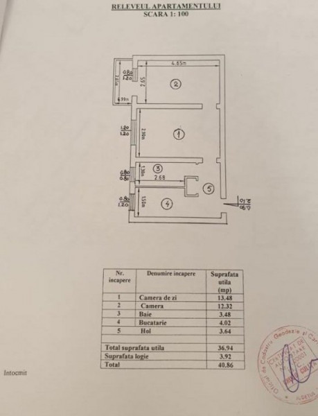 Alexandru cel bun - Apartament 2 camere 45,500 euro