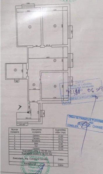 Apartament 3 Camere cu Priveliște Superbă și Curte, sos. Voinești, Iași