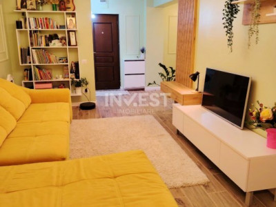 Apartament 2 camere, etaj 2, parcare, Mobilat- utilat,  Nicolina