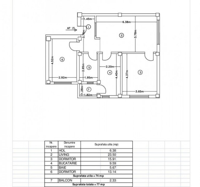 3 CAMERE DECOMANDAT 77MP POPAS PACURARI