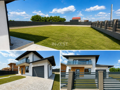 Vilă individuală cu garaj, teren 700 mp (extensibil la 1.300 mp) — Valea Lupului