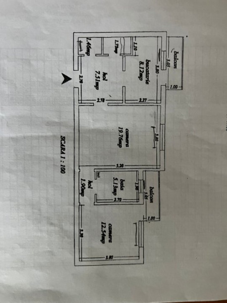 Apartament 2 camere, Moara de Foc, Iasi