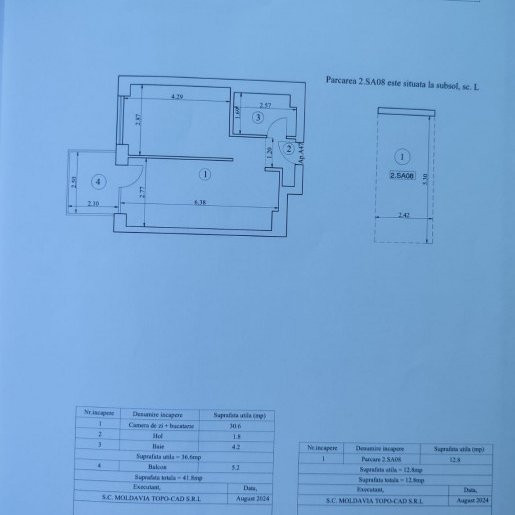 APARTAMENT 2 CAMERE + LOC DE PARCARE - SILK DISTRICT, IAȘI