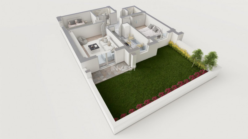 COMISION 0% ! 3 CAMERE CU GRADINA 61MP POPAS PACURARI, IASI