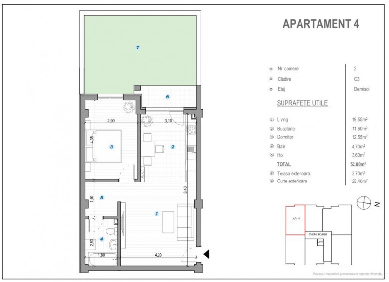 COMISION 0% ! 2 CAMERE CU GRADINA POPAS PACURARI