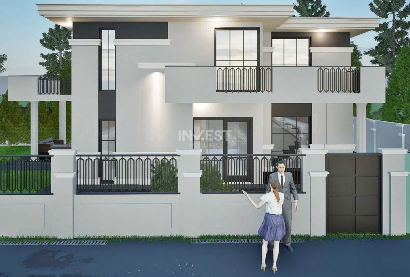 VILA DE LUX  , 4 CAMERE , VALEA ADANCA , ZONA PEPINIEREI , 500 MP DE TEREN