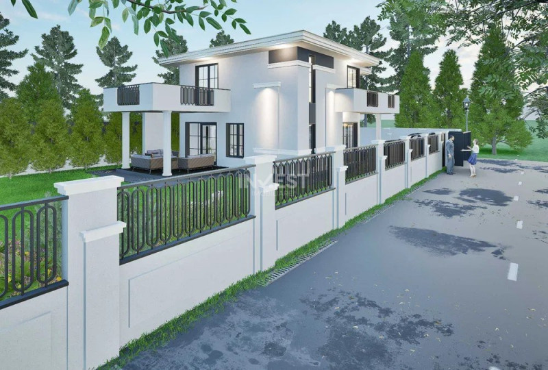 VILA DE LUX  , 4 CAMERE , VALEA ADANCA , ZONA PEPINIEREI , 500 MP DE TEREN