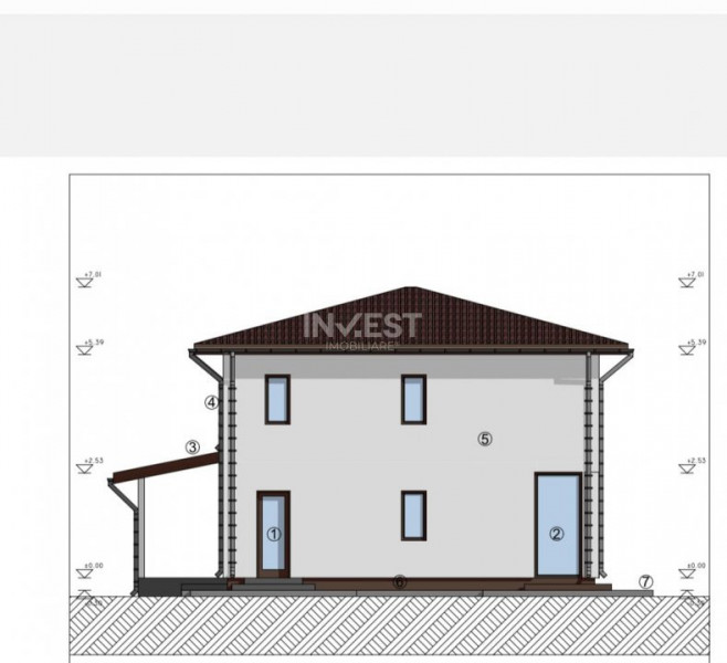 CASA CU 4 CAMERE SI 476 MP TEREN , CAPAT CUG 