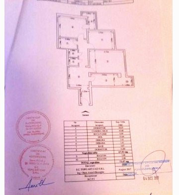 CENTRU- UMF-apartament cu 3 camere  