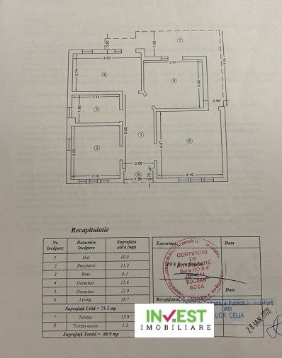 Casa individuala cu 3 camere , zona rezidentiala Miroslalva 