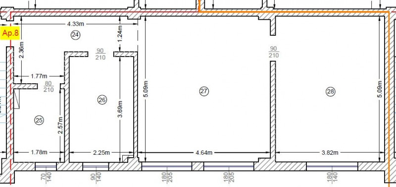 2 CAMERE 63MP BLOC NOU ETAJ 1 + LOC PARCARE POPAS PACURARI