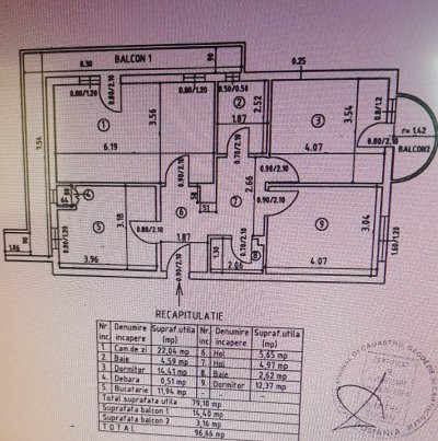 Apartament 3 camere, decomandat, Pacurari - Kaufland, Iasi 