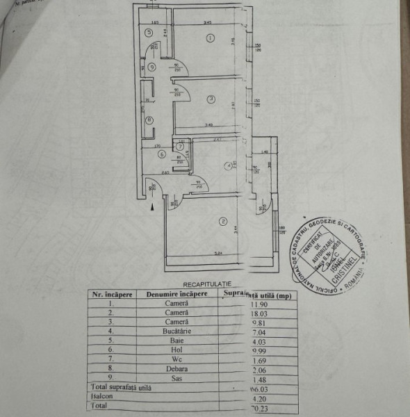 Apartament 3 Camere, intermediar, mobilat si utilat zona Nicolina2 