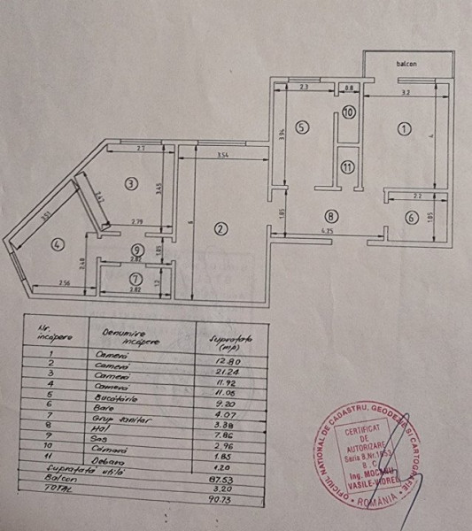 Apartament 4 Camere, etaj intermediar Belvedere-Selgros- Nicolina