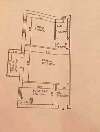 Apartament 2 camere - Baza 3 - 69.900 euro