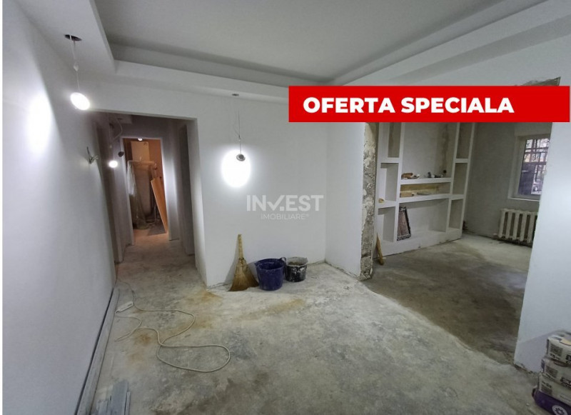 Zimbru - Apartament 3 camere decomandat cu 2 bai 