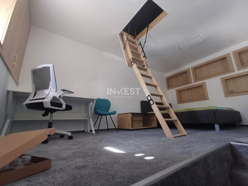 Centru-UMF  ,  apartament cu 2 camere la casa , renovat si mobilat complet