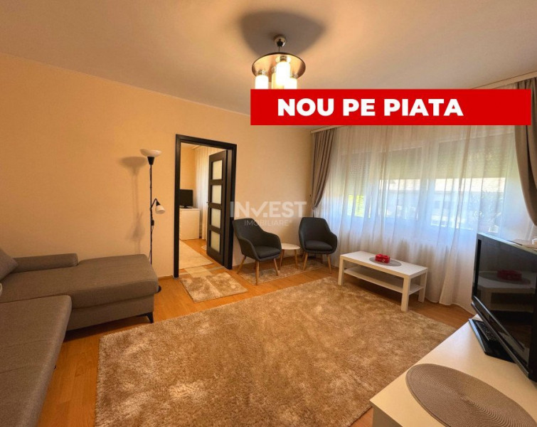 Apartament 2 camere mobilat și utilat - bloc fără risc - Podu Roș 