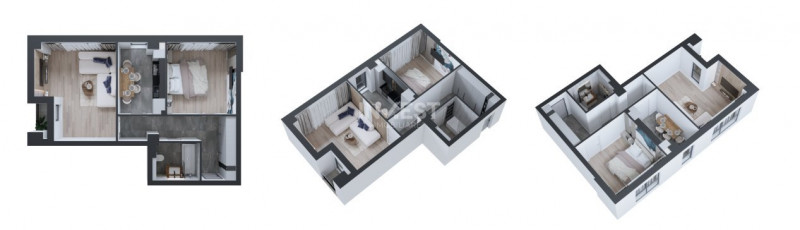 APARTAMENT CU 2 CAMERE , DECOMANDAT , NICOLINA-CUG BLOC NOU