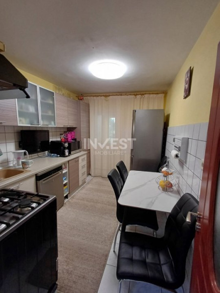 Ocazie! Apartament 3 camere, 72 mp, Dacia – Luminos și bine compartimentat