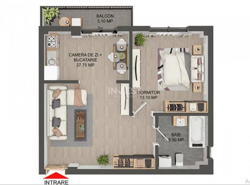 2 CAMERE MUTARE IMEDIATA MALL MOLDOVA
