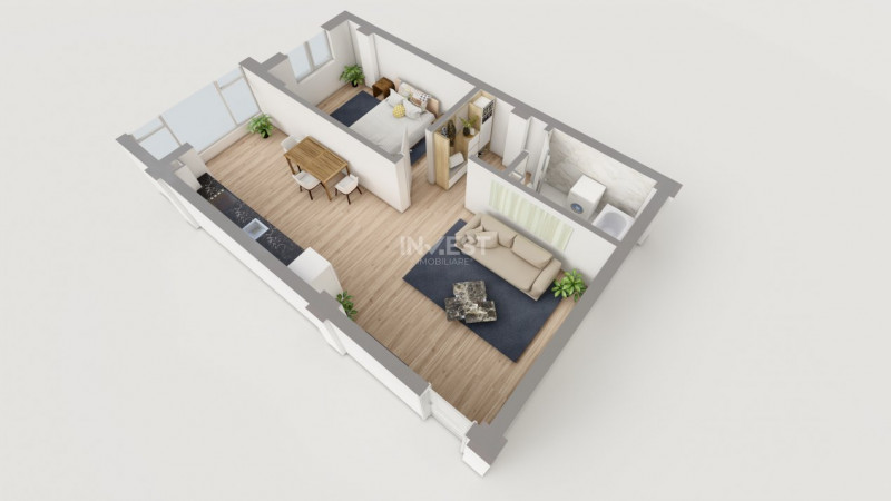COMISION 0% ! 2 CAMERE BLOC NOU POPAS PACURARI