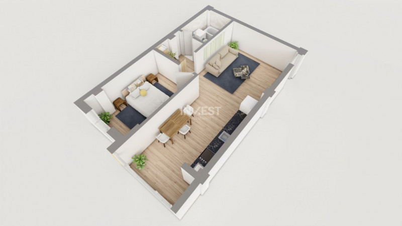 COMISION 0% ! 2 CAMERE BLOC NOU POPAS PACURARI