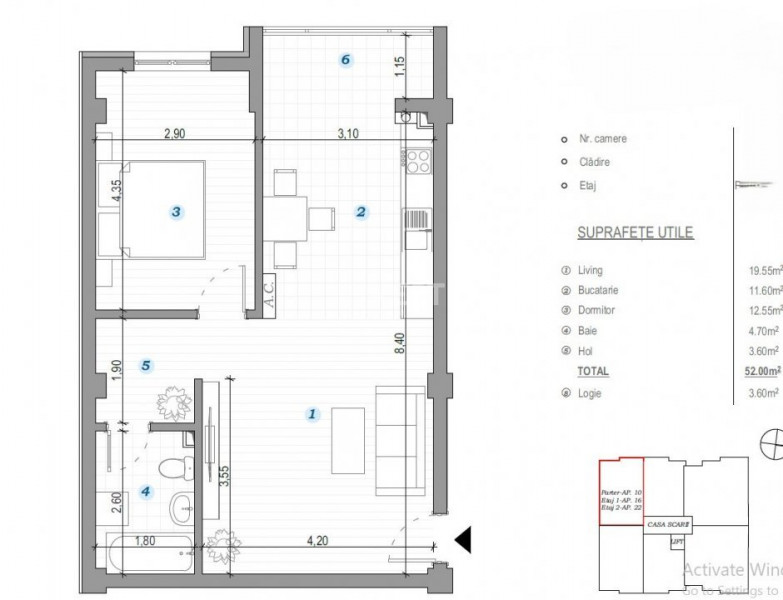 COMISION 0% ! 2 CAMERE BLOC NOU POPAS PACURARI