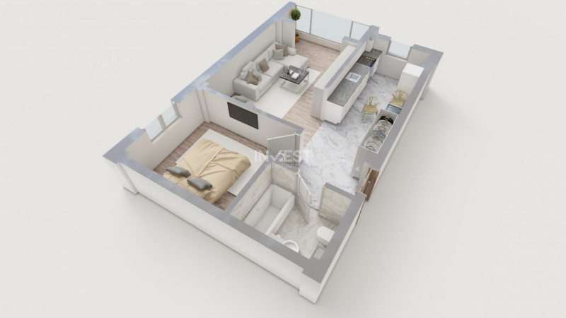 COMISION 0% ! 2 CAMERE BLOC NOU POPAS PACURARI