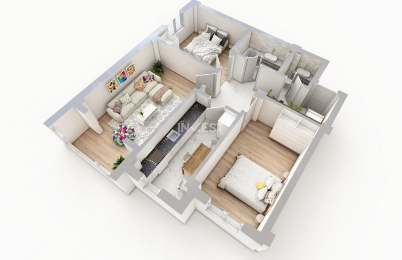 COMISION 0% ! 3 CAMERE BLOC NOU POPAS PACURARI