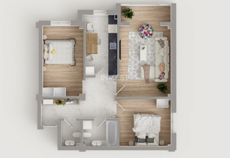 COMISION 0% ! 3 CAMERE BLOC NOU POPAS PACURARI