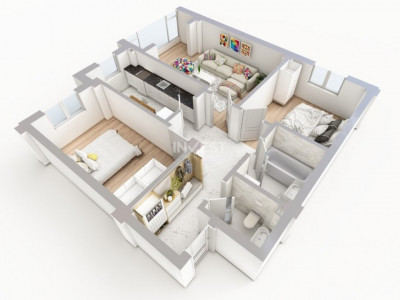 COMISION 0% ! 3 CAMERE BLOC NOU POPAS PACURARI