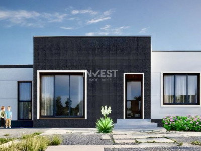 Casă Plan Parter 4 camere/120mp utili *Arhitectură deosebită* - Bucium Panoramic