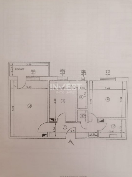 Apartament 2 camere, etaj. 2,  mobilat-utilat, Iasi
