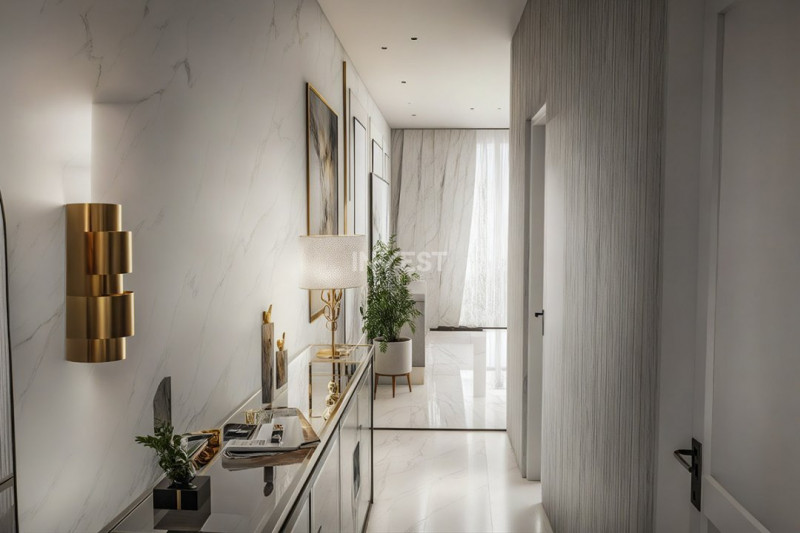 Apartament 1 cameră - spațios într-un complex rezidențial modern din Nicolina