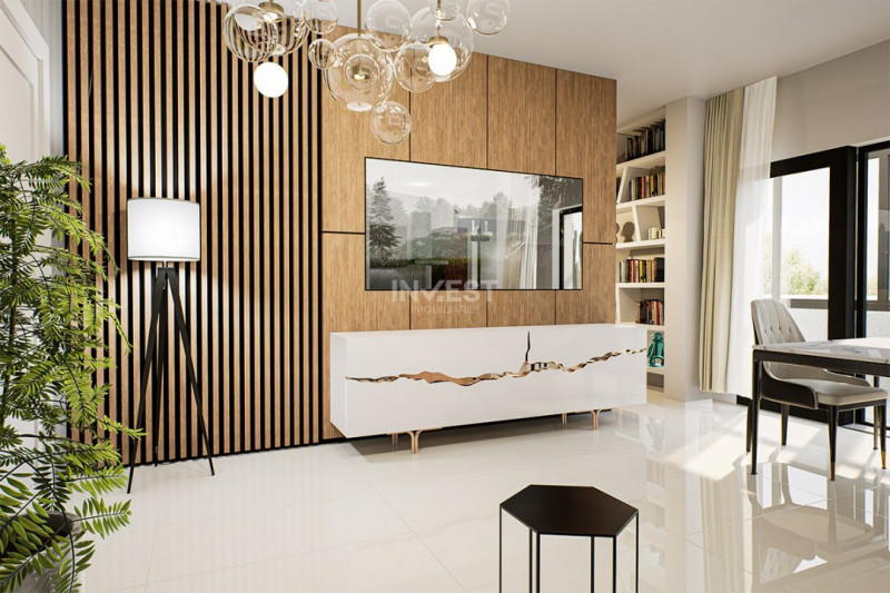 Apartament 1 cameră - spațios într-un complex rezidențial modern din Nicolina