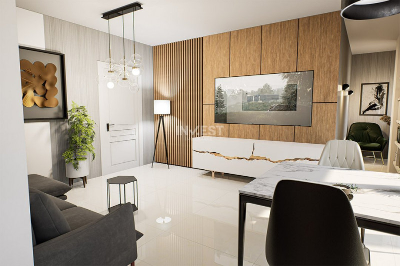 Apartament 1 cameră - spațios într-un complex rezidențial modern din Nicolina