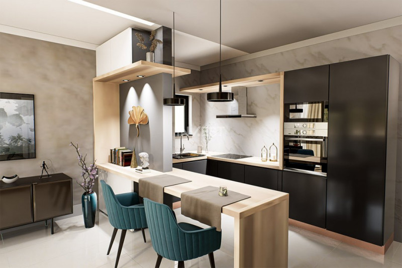 Apartament 2 camere - spațios într-un complex rezidențial modern din Nicolina