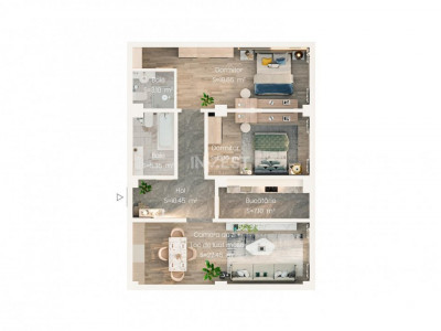 Apartament 3 Camere Decomandat, 85mp Bloc Nou