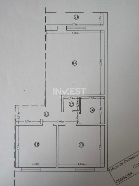 3 CAMERE MOBILAT+UTILAT ROND PACURARI IASI