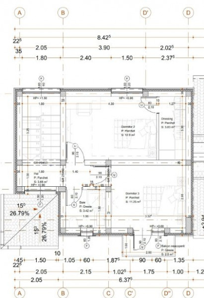 DUPLEX PREMIUM  CU 4 CAMERE , ROND VOROVESTI , POSIBILITATE DE MUTARE RAPIDA