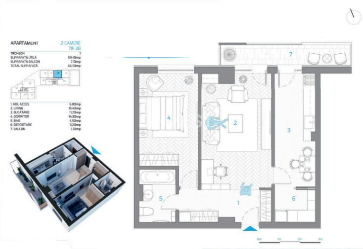 APARTAMENT CU 2 CAMERE , FINALIZAT , ZONA NICOLINA , COMSION 0%