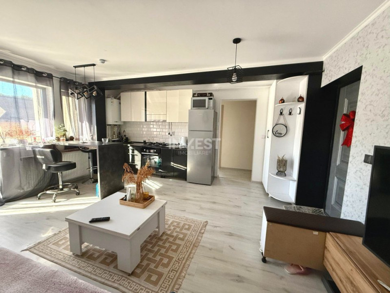 Apartament cu 2 camere *complet mobilat și utilat* în Vișani 