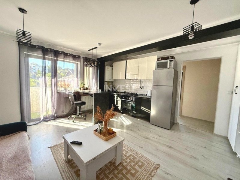 Apartament cu 2 camere *complet mobilat și utilat* în Vișani 