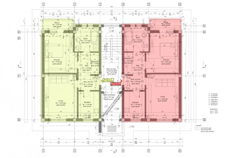 *TVA 21% INCLUS* Apartamente de vânzare cu 2 camere în Vișani