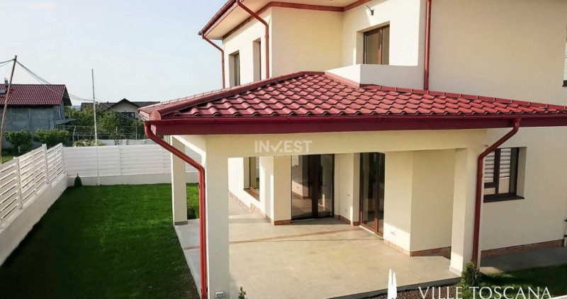 Casă cu 4 camere în stil mediteranean în apropiere de Iași
