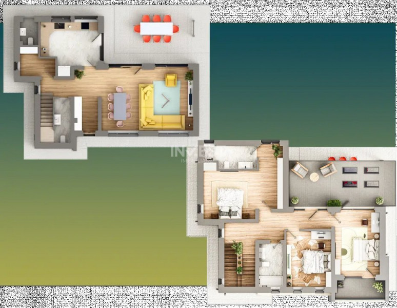 CASA CU 4 CAMERE GALATA , 145 MP UTILITI SI 480 MP DE TEREN